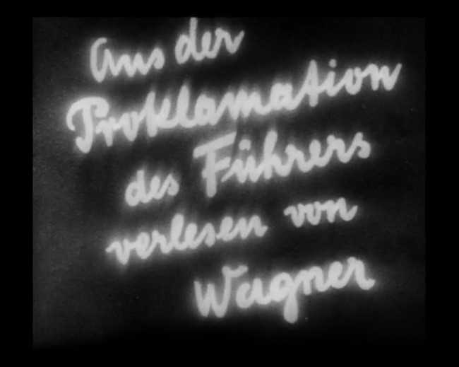 National Socialist propaganda film shot and edited by Leni Riefenstahl in 1935, 35mm b&w silent and sound film