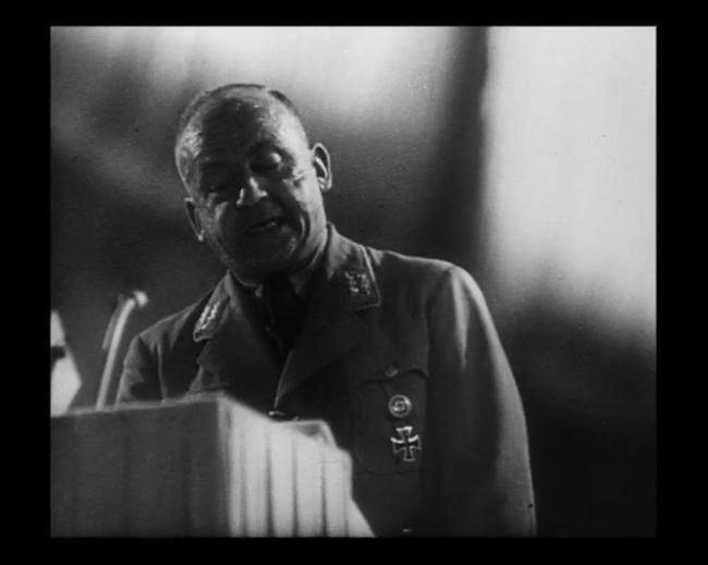 National Socialist propaganda film shot and edited by Leni Riefenstahl in 1935, 35mm b&w silent and sound film