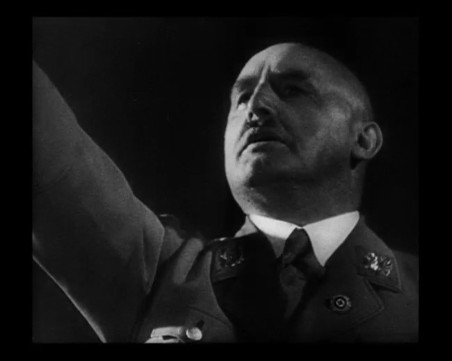 National Socialist propaganda film shot and edited by Leni Riefenstahl in 1935, 35mm b&w silent and sound film