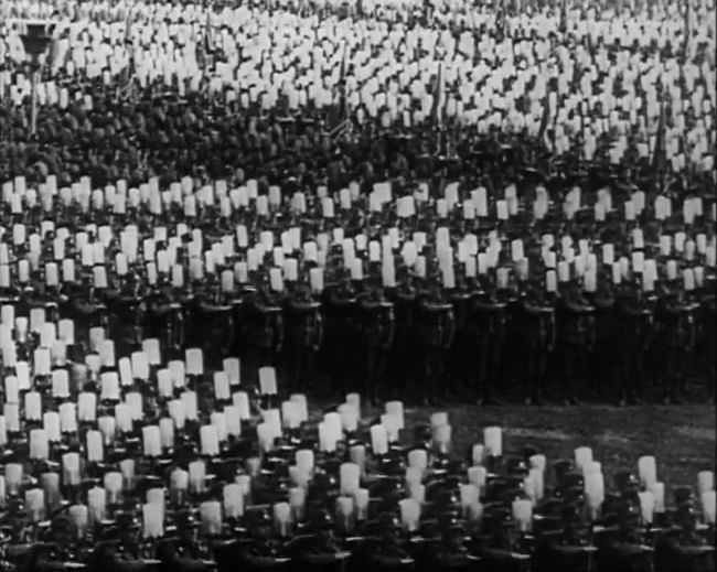 National Socialist propaganda film shot and edited by Leni Riefenstahl in 1935, 35mm b&w silent and sound film