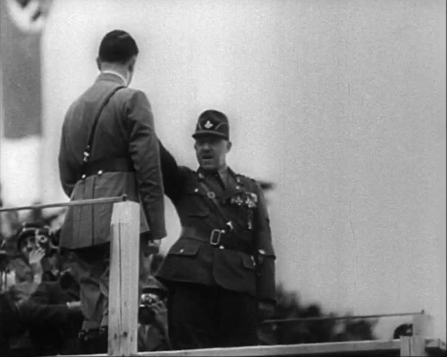 National Socialist propaganda film shot and edited by Leni Riefenstahl in 1935, 35mm b&w silent and sound film