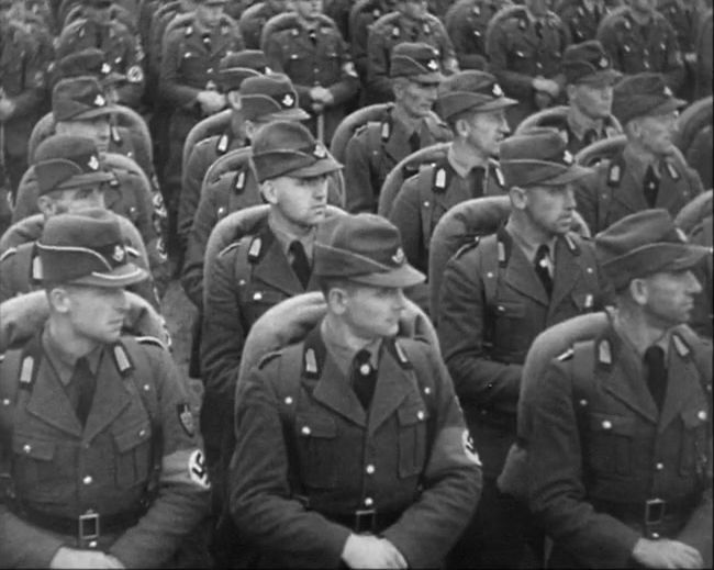 National Socialist propaganda film shot and edited by Leni Riefenstahl in 1935, 35mm b&w silent and sound film