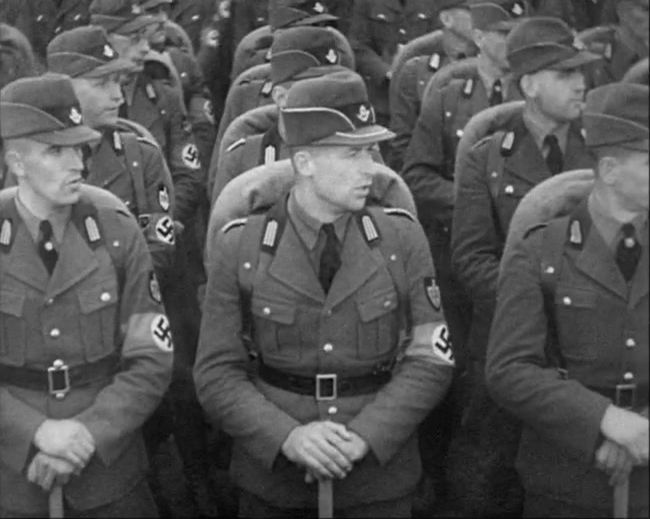 National Socialist propaganda film shot and edited by Leni Riefenstahl in 1935, 35mm b&w silent and sound film