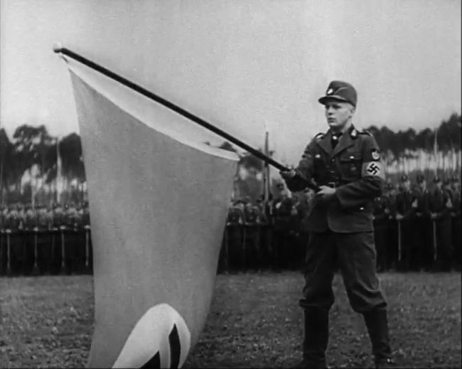 National Socialist propaganda film shot and edited by Leni Riefenstahl in 1935, 35mm b&w silent and sound film