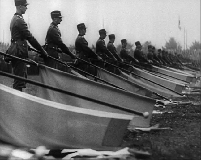 National Socialist propaganda film shot and edited by Leni Riefenstahl in 1935, 35mm b&w silent and sound film