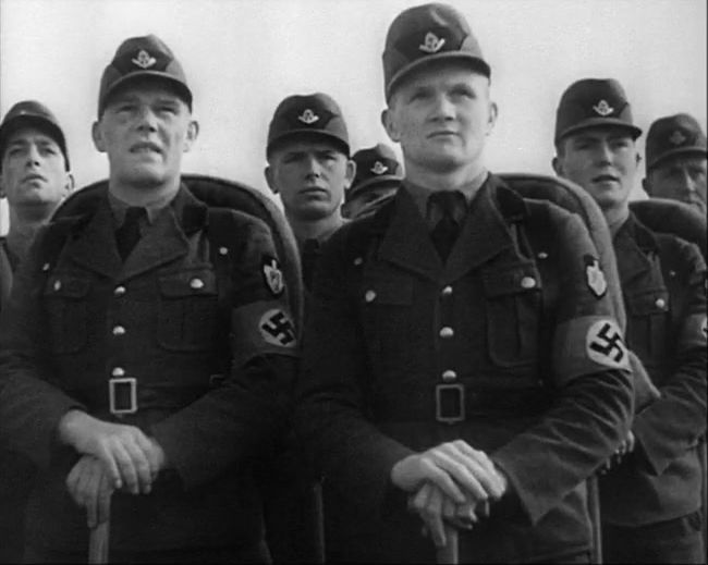 National Socialist propaganda film shot and edited by Leni Riefenstahl in 1935, 35mm b&w silent and sound film