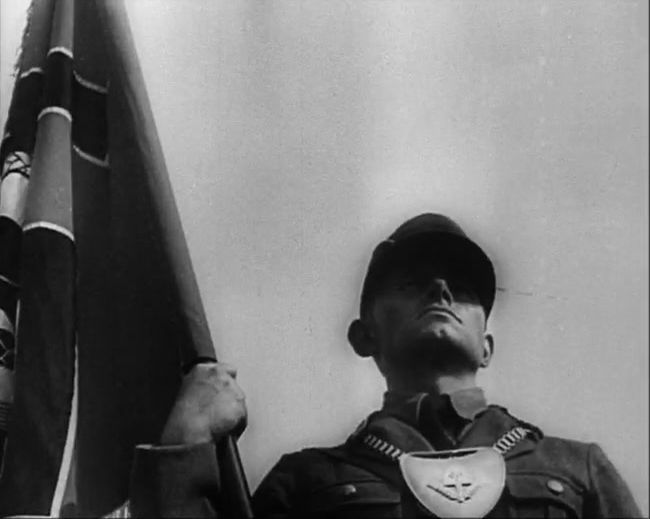 National Socialist propaganda film shot and edited by Leni Riefenstahl in 1935, 35mm b&w silent and sound film