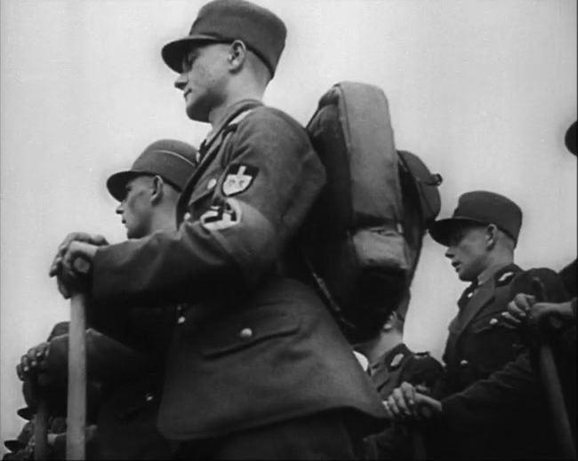 National Socialist propaganda film shot and edited by Leni Riefenstahl in 1935, 35mm b&w silent and sound film