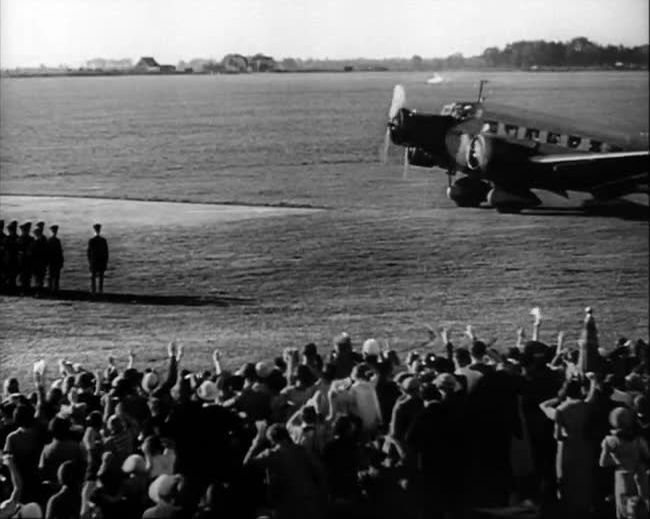 National Socialist propaganda film shot and edited by Leni Riefenstahl in 1935, 35mm b&w silent and sound film