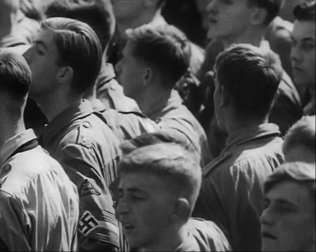 National Socialist propaganda film shot and edited by Leni Riefenstahl in 1935, 35mm b&w silent and sound film