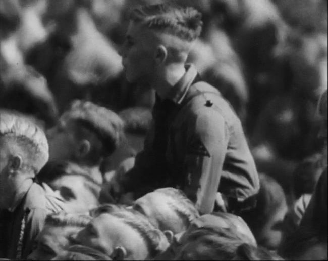 National Socialist propaganda film shot and edited by Leni Riefenstahl in 1935, 35mm b&w silent and sound film