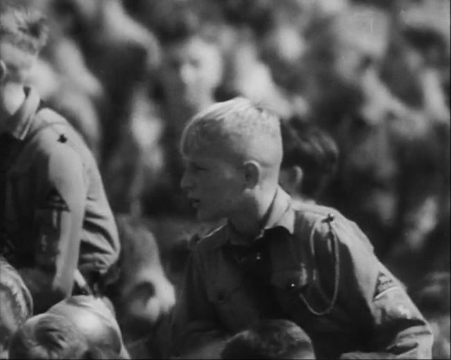 National Socialist propaganda film shot and edited by Leni Riefenstahl in 1935, 35mm b&w silent and sound film