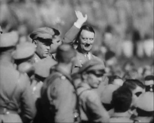 National Socialist propaganda film shot and edited by Leni Riefenstahl in 1935, 35mm b&w silent and sound film