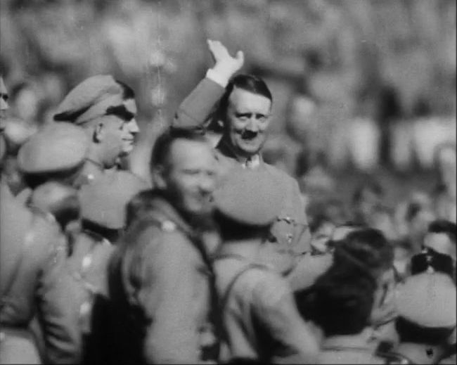 National Socialist propaganda film shot and edited by Leni Riefenstahl in 1935, 35mm b&w silent and sound film