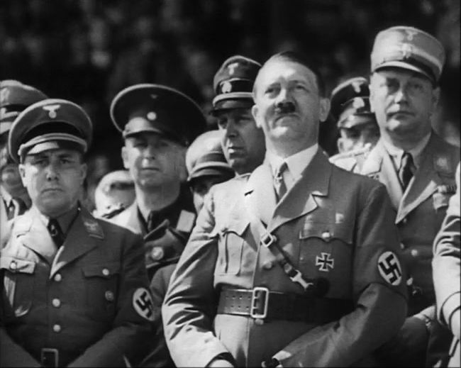 National Socialist propaganda film shot and edited by Leni Riefenstahl in 1935, 35mm b&w silent and sound film