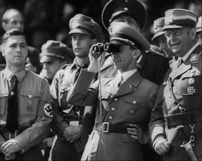 National Socialist propaganda film shot and edited by Leni Riefenstahl in 1935, 35mm b&w silent and sound film