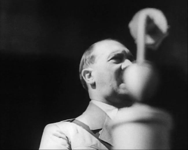 National Socialist propaganda film shot and edited by Leni Riefenstahl in 1935, 35mm b&w silent and sound film