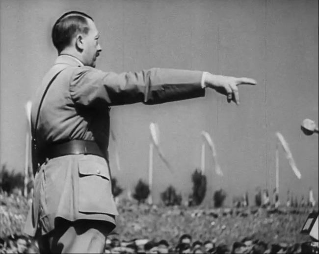 National Socialist propaganda film shot and edited by Leni Riefenstahl in 1935, 35mm b&w silent and sound film