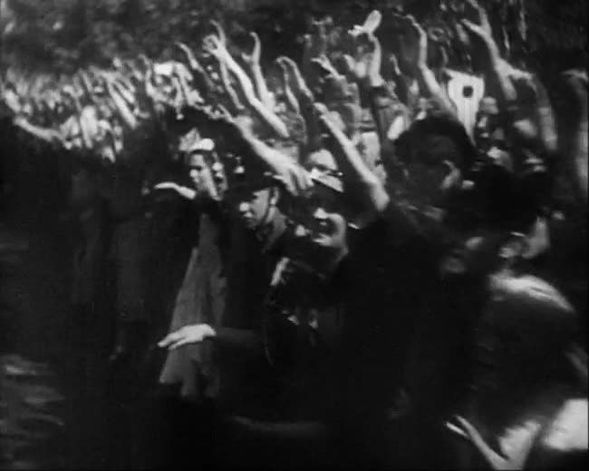 National Socialist propaganda film shot and edited by Leni Riefenstahl in 1935, 35mm b&w silent and sound film