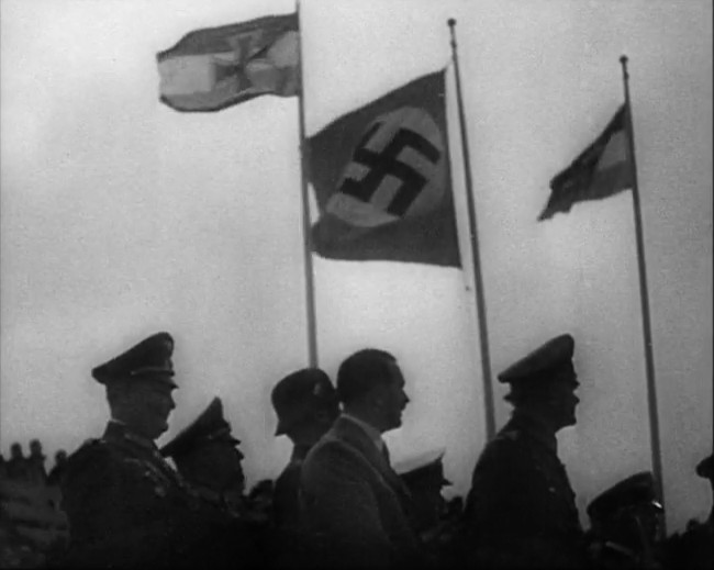 National Socialist propaganda film shot and edited by Leni Riefenstahl in 1935, 35mm b&w silent and sound film