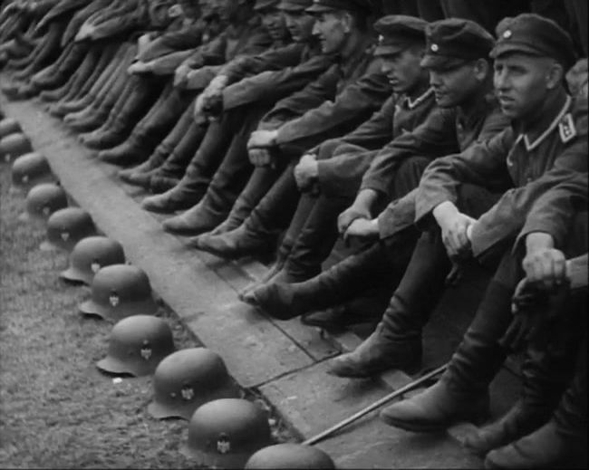 National Socialist propaganda film shot and edited by Leni Riefenstahl in 1935, 35mm b&w silent and sound film