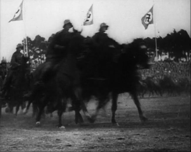 National Socialist propaganda film shot and edited by Leni Riefenstahl in 1935, 35mm b&w silent and sound film