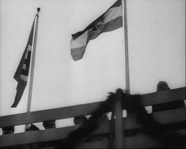 National Socialist propaganda film shot and edited by Leni Riefenstahl in 1935, 35mm b&w silent and sound film