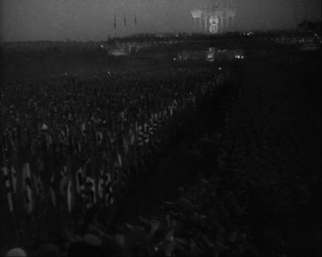 National Socialist propaganda film shot and edited by Leni Riefenstahl in 1935, 35mm b&w silent and sound film