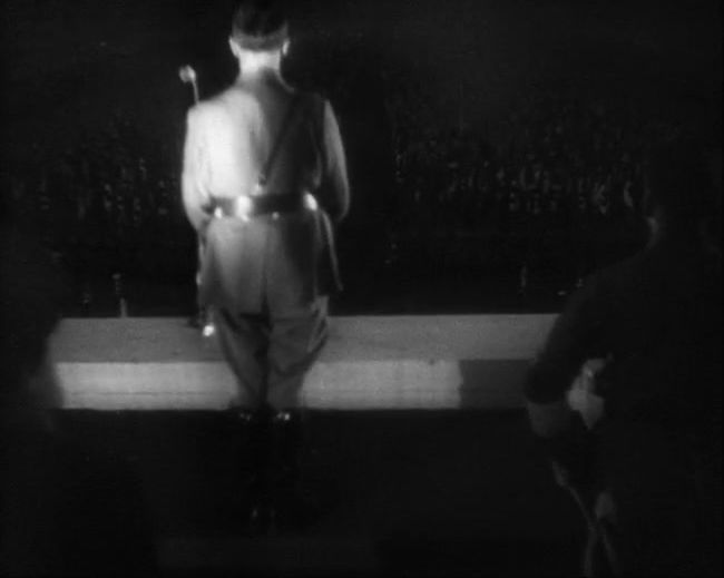 National Socialist propaganda film shot and edited by Leni Riefenstahl in 1935, 35mm b&w silent and sound film