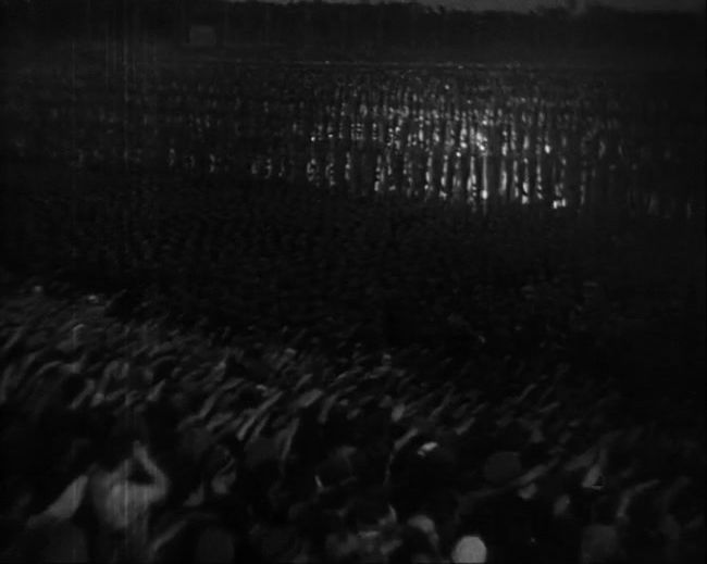 National Socialist propaganda film shot and edited by Leni Riefenstahl in 1935, 35mm b&w silent and sound film