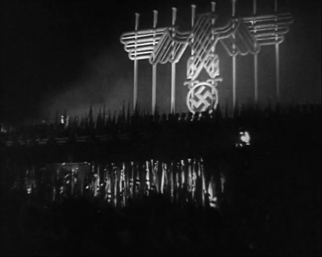 National Socialist propaganda film shot and edited by Leni Riefenstahl in 1935, 35mm b&w silent and sound film