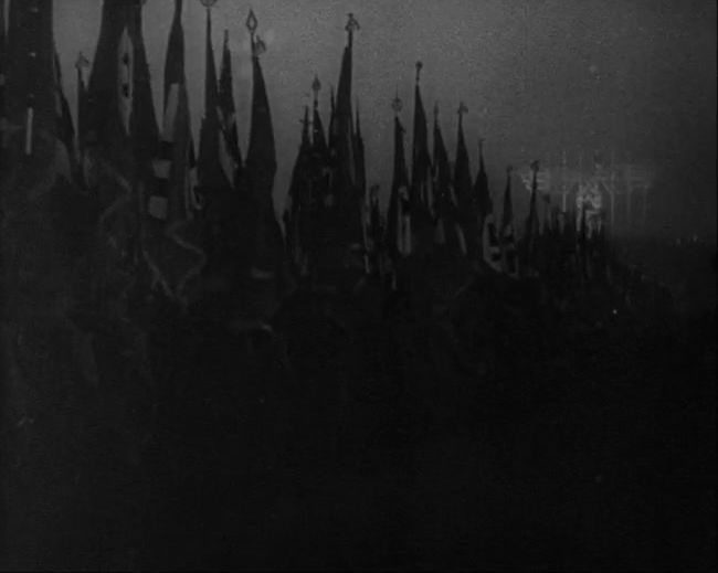 National Socialist propaganda film shot and edited by Leni Riefenstahl in 1935, 35mm b&w silent and sound film