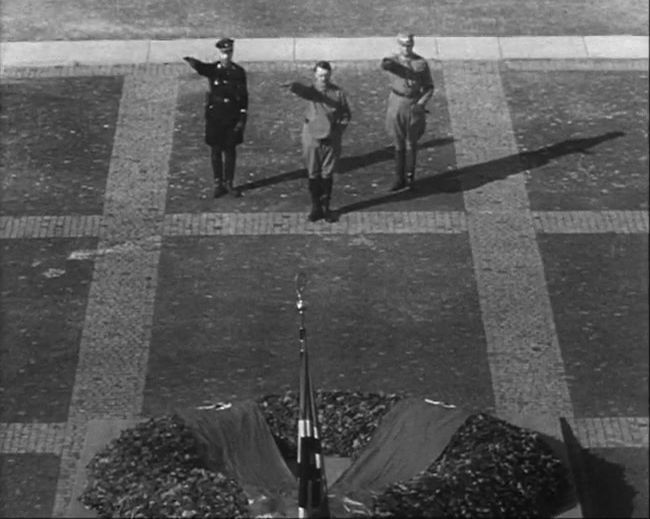 National Socialist propaganda film shot and edited by Leni Riefenstahl in 1935, 35mm b&w silent and sound film