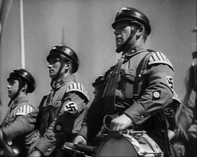 National Socialist propaganda film shot and edited by Leni Riefenstahl in 1935, 35mm b&w silent and sound film