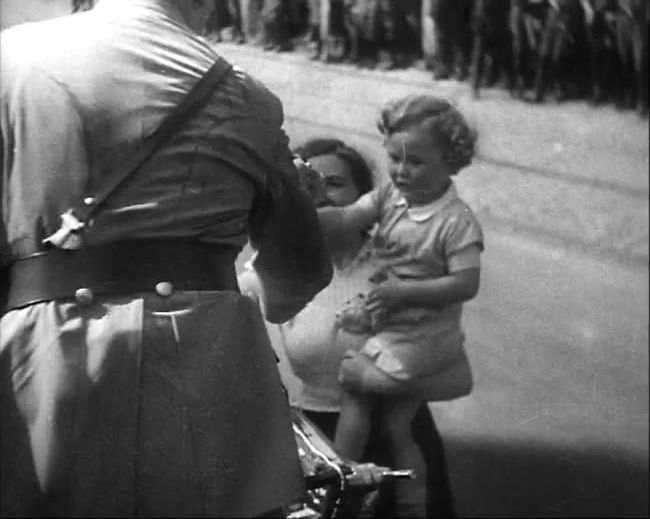 National Socialist propaganda film shot and edited by Leni Riefenstahl in 1935, 35mm b&w silent and sound film