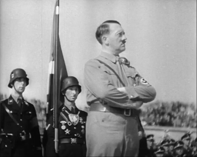 National Socialist propaganda film shot and edited by Leni Riefenstahl in 1935, 35mm b&w silent and sound film