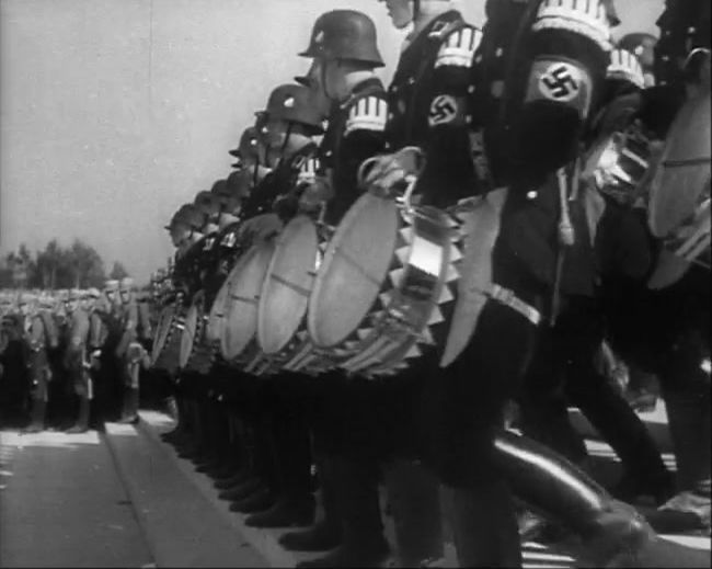 National Socialist propaganda film shot and edited by Leni Riefenstahl in 1935, 35mm b&w silent and sound film