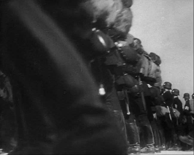 National Socialist propaganda film shot and edited by Leni Riefenstahl in 1935, 35mm b&w silent and sound film