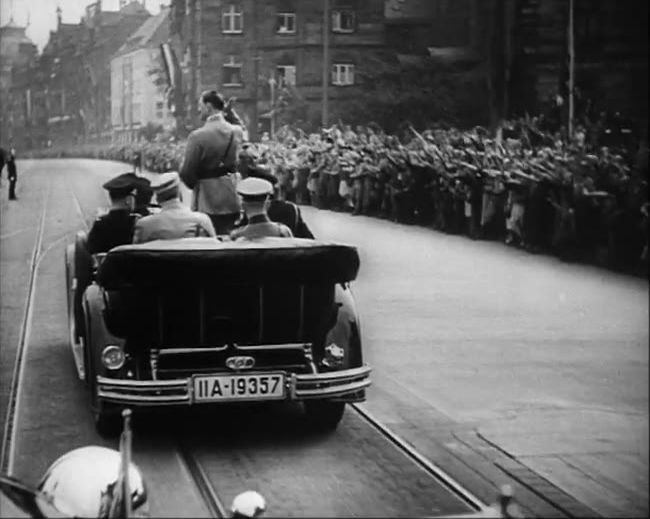 National Socialist propaganda film shot and edited by Leni Riefenstahl in 1935, 35mm b&w silent and sound film