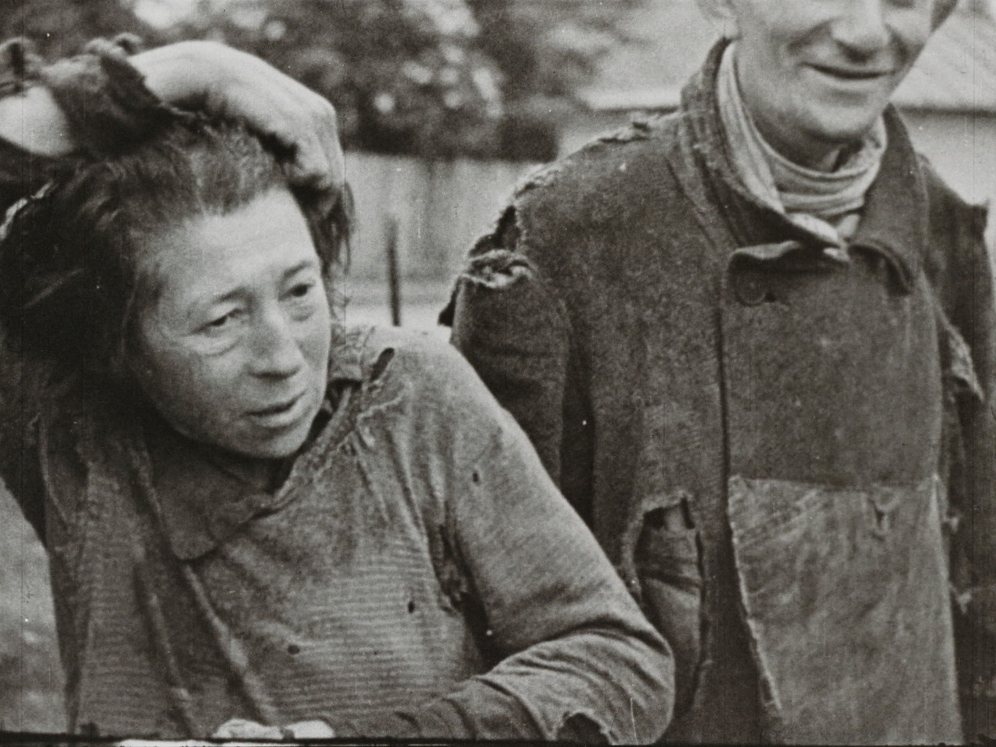 Image 13 screenshot from the so called WFD material showing the deportation of Polish Jews between 1942 and 1944. Cinematographer and institution are unknown