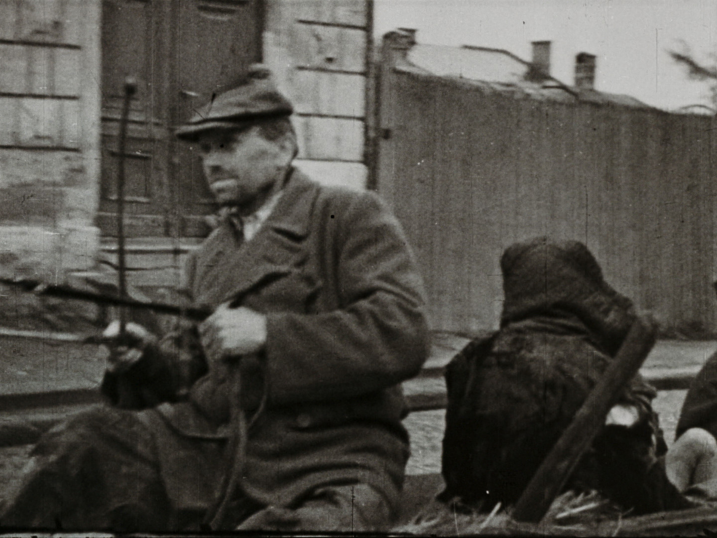 Image 15 screenshot from the so called WFD material showing the deportation of Polish Jews between 1942 and 1944. Cinematographer and institution are unknown