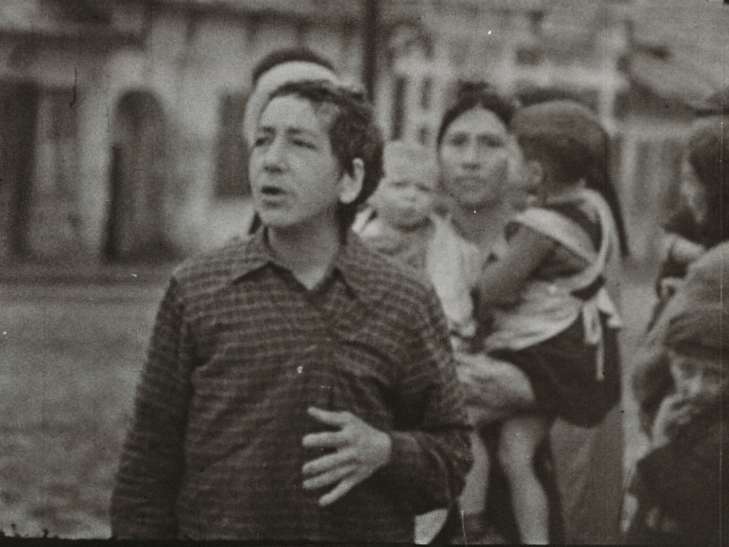 Image 41 screenshot from the so called WFD material showing the deportation of Polish Jews between 1942 and 1944. Cinematographer and institution are unknown