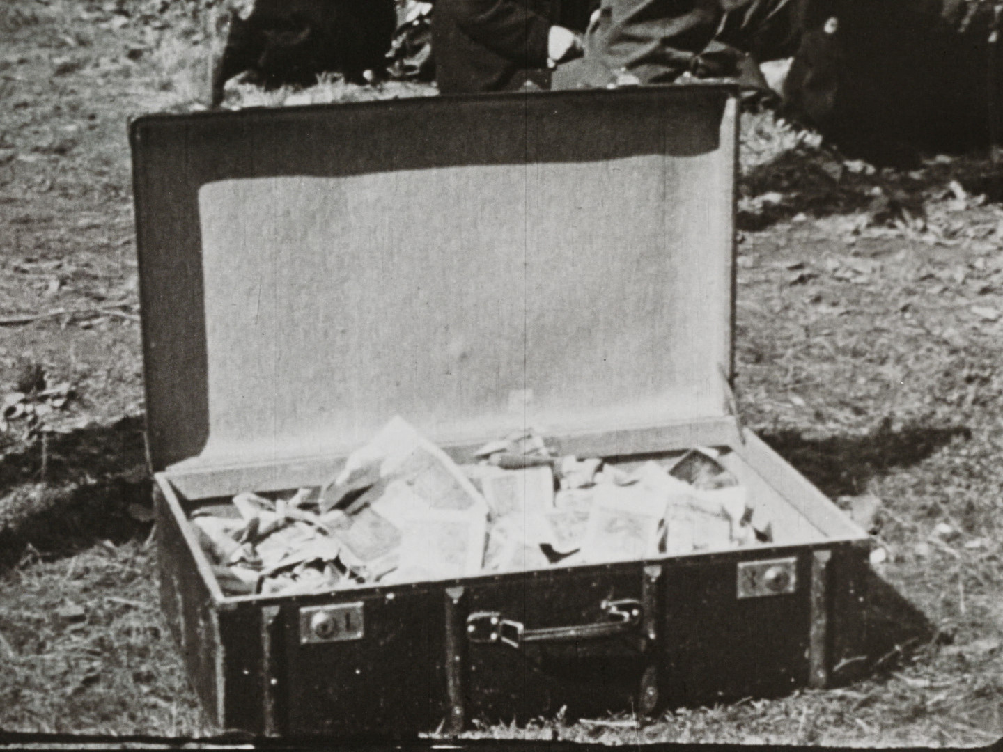 Image 55 screenshot from the so called WFD material showing the deportation of Polish Jews between 1942 and 1944. Cinematographer and institution are unknown